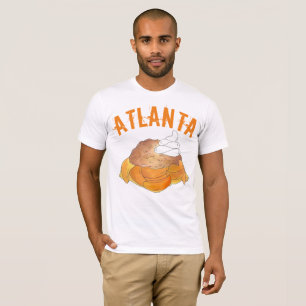Atlanta Georgia GA Peach Cobbler Southern Dessert T-Shirt