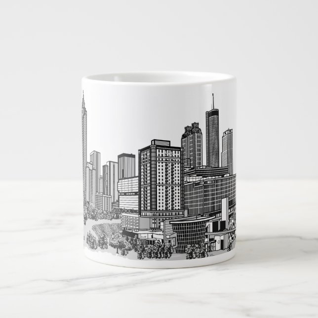 Atlanta Georgia Giant Coffee Mug (Front)