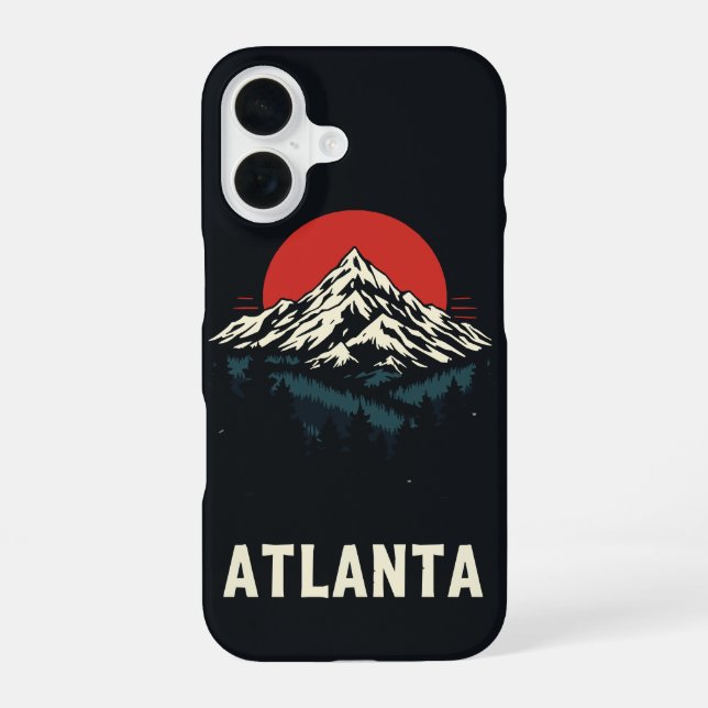 Atlanta Georgia Iphone Case (Back)