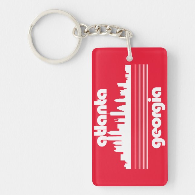 Atlanta Georgia Keychain (Front)