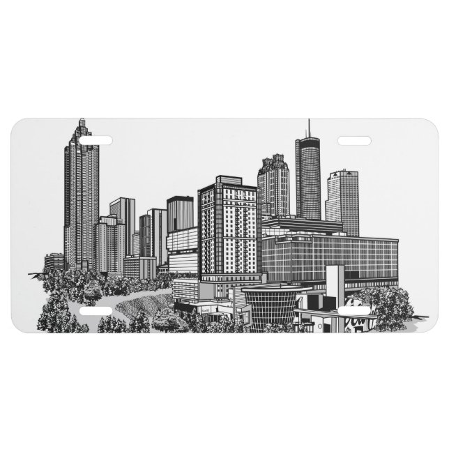 Atlanta Georgia License Plate (Front)