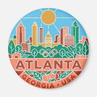 Atlanta Georgia Magnet