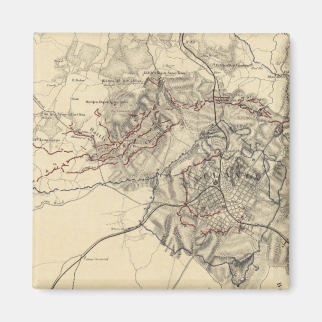 Atlanta, Georgia Magnet (Front)