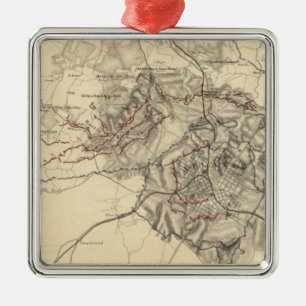 Atlanta, Georgia Metal Ornament