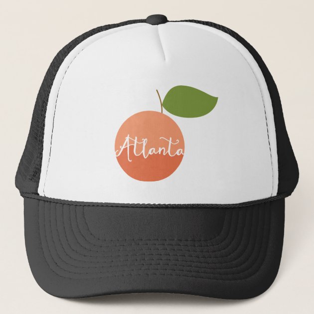 Atlanta, Georgia Peach trucker hat 