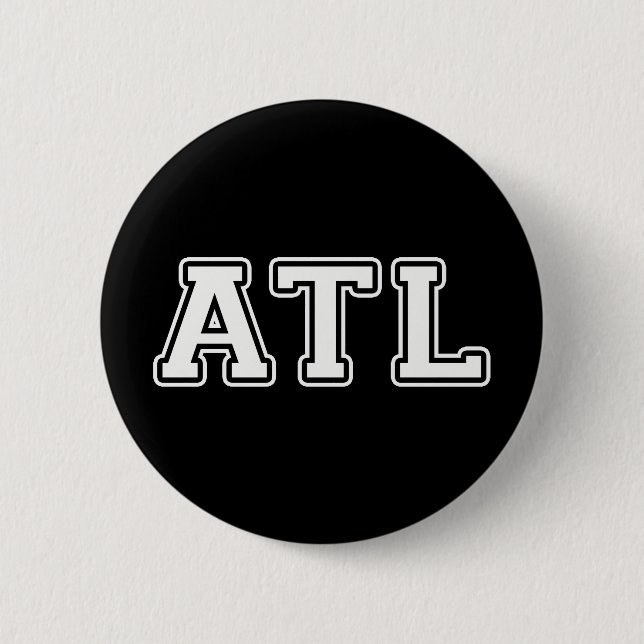 Atlanta Georgia Pinback Button (Front)