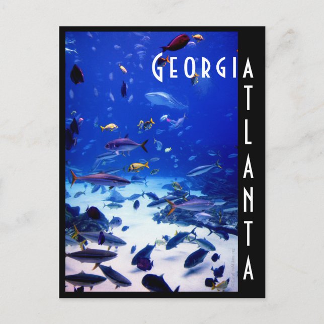 Atlanta Georgia Postcard (Front)