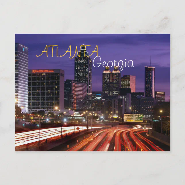 Atlanta Georgia Postcard Zazzle 2963