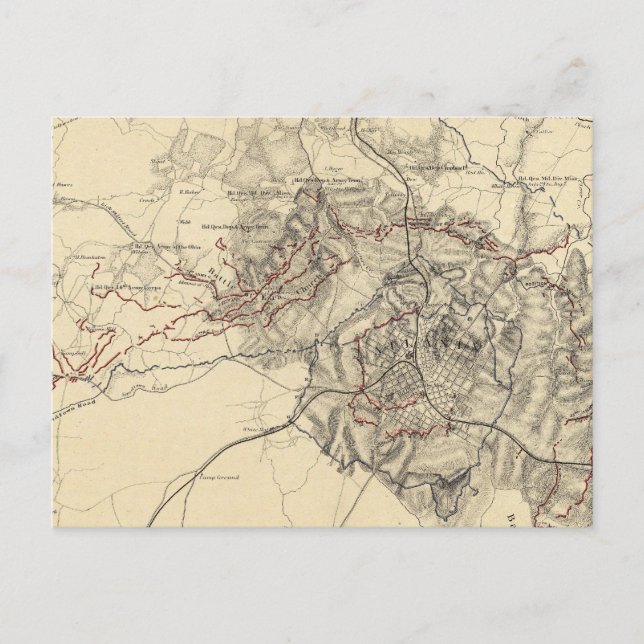 Atlanta, Georgia Postcard (Front)