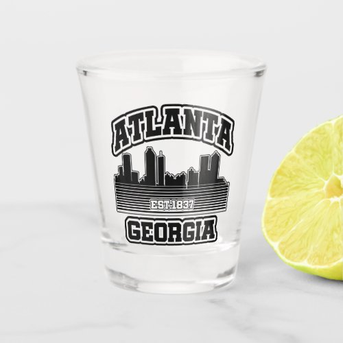AtlantaGeorgia Shot Glass