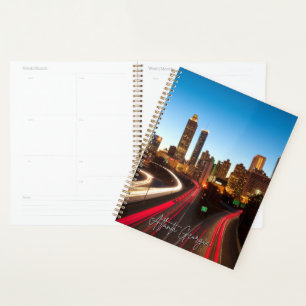 Atlanta Georgia Skyline Calendar Planner