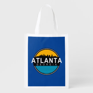 Atlanta Georgia Skyline Grocery Bag