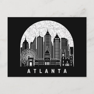 Atlanta Georgia Skyline Postcard