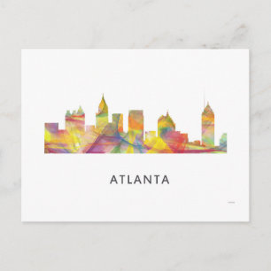 ATLANTA GEORGIA SKYLINE WB1 - POSTCARD