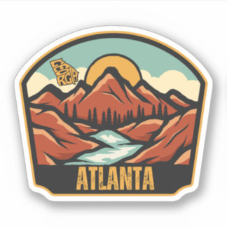 Atlanta, Georgia Sticker