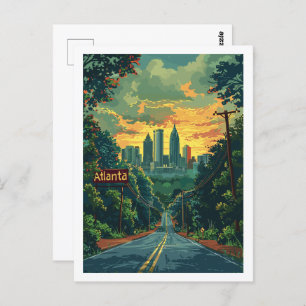 Atlanta Georgia USA Famous Travel Place Postcard