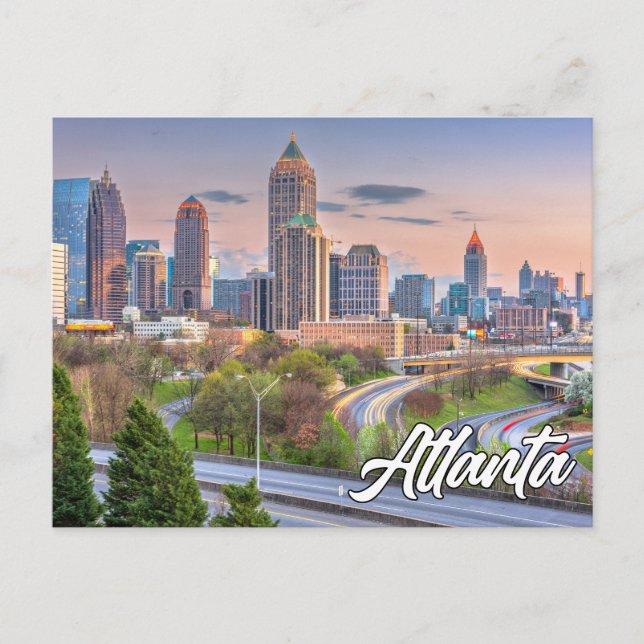 Atlanta, Georgia, USA Postcard (Front)