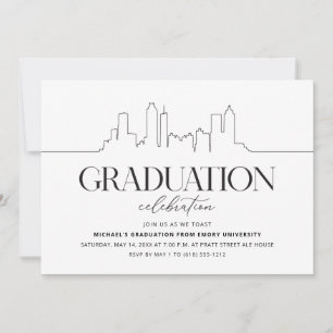 Atlanta Graduation Party Invitation