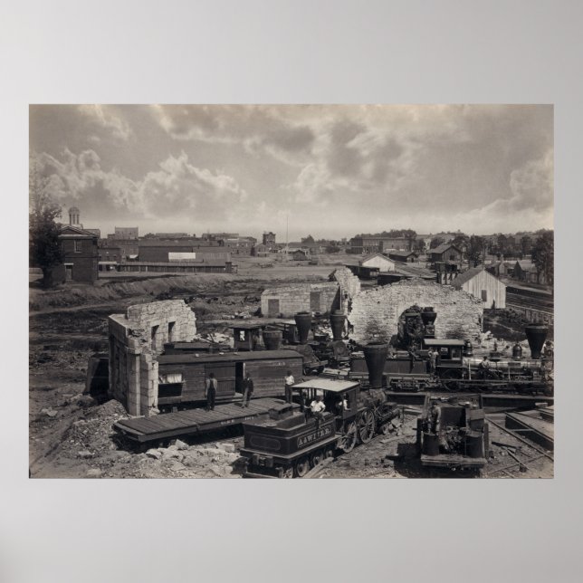 Atlanta in Ruins Poster (Front)