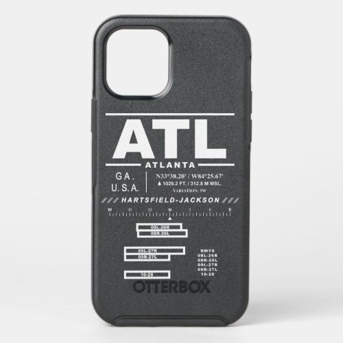 Atlanta International Airport ATL iPhone Case