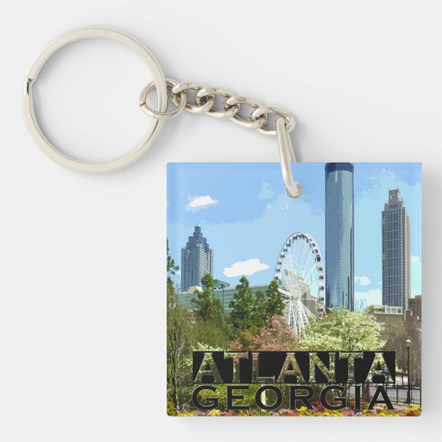 Atlanta Keychain (Front)