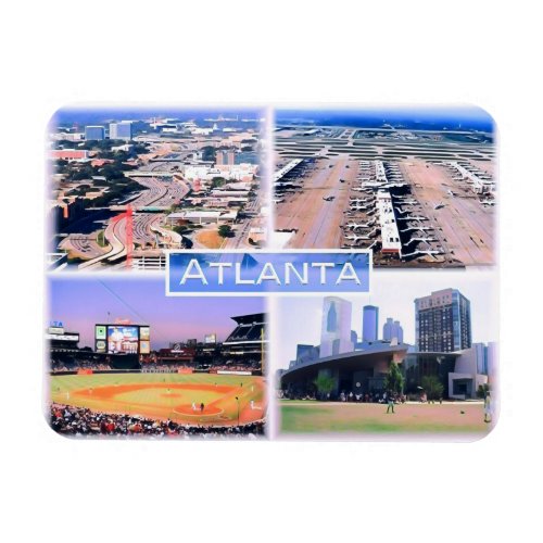Atlanta _ Mosaic _ Usa _ Magnet