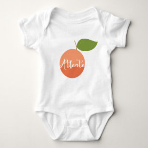 Atlanta Peach baby Baby Bodysuit