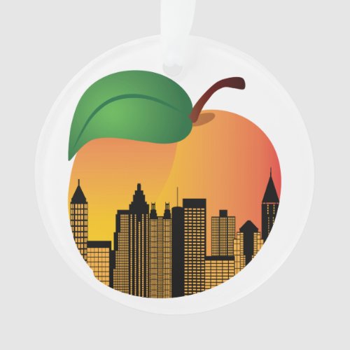 Atlanta Peach _ SRF Ornament