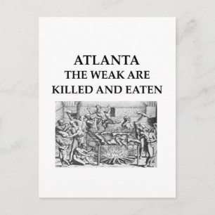 atlanta postcard
