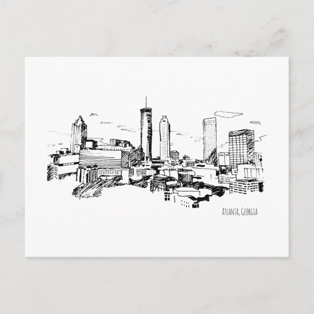 Atlanta Postcard (Front)