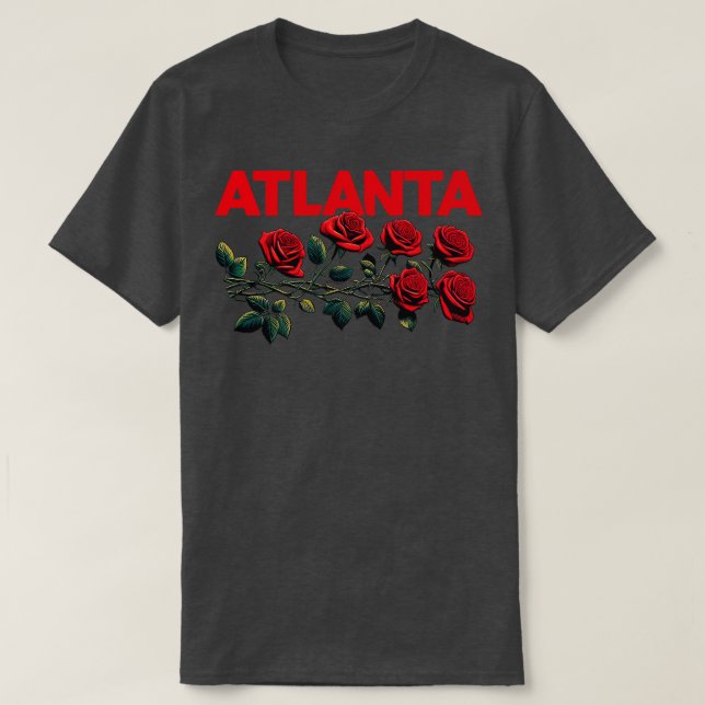 Atlanta Roses TShirt (Design Front)