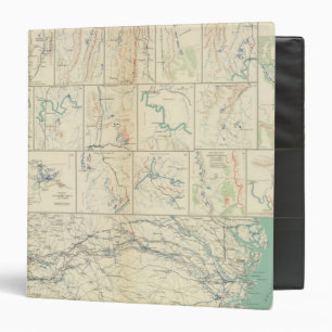 Atlanta-Savannah march 3 Ring Binder