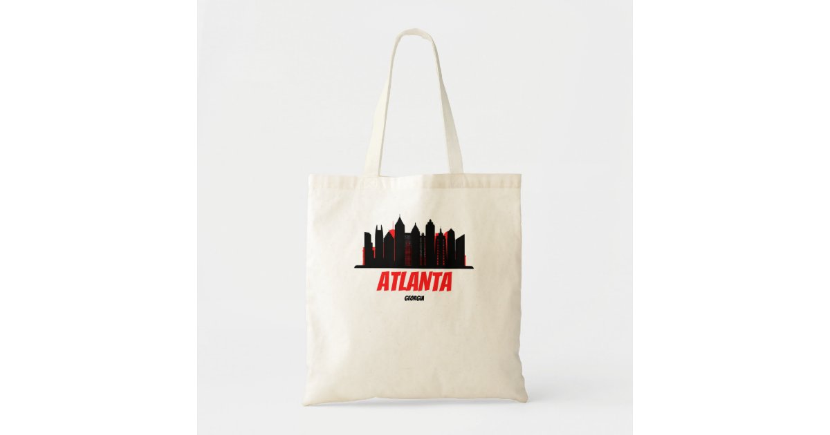 Atlanta Skyline Mini Tote Bag