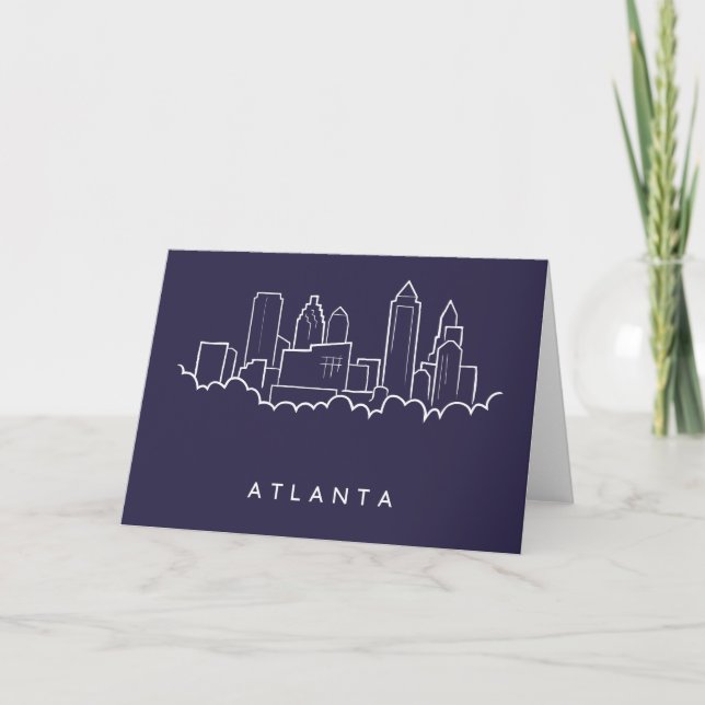 Atlanta Skyline Card (Front)