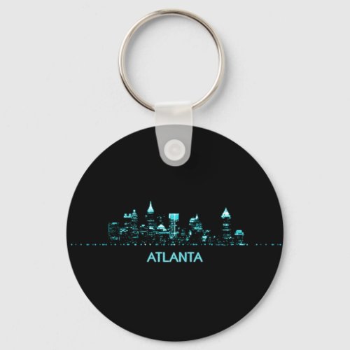 Atlanta Skyline Keychain