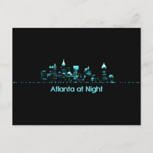 Atlanta Skyline Postcard
