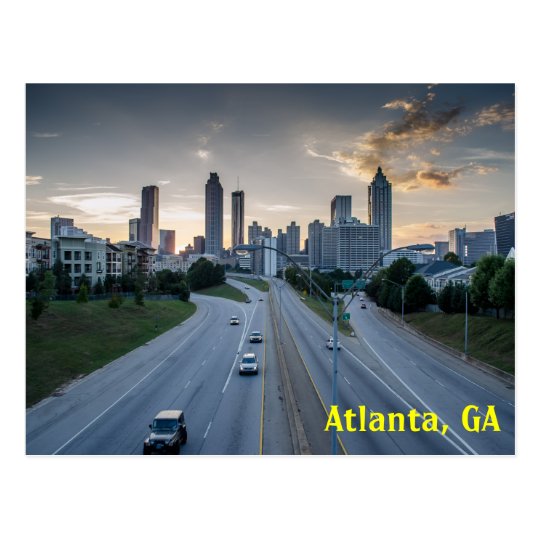Atlanta Skyline Postcard