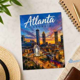 Atlanta Soccer 2026 Georgia Host City Postcard