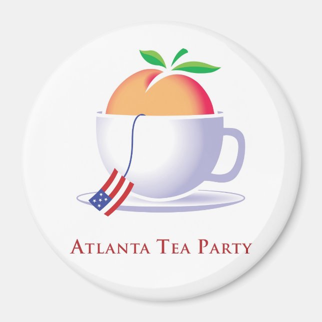 Atlanta Tea Party Logo Magnet (Front)