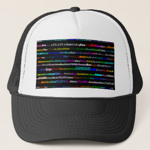 Atlanta Text Design I Trucker Hat