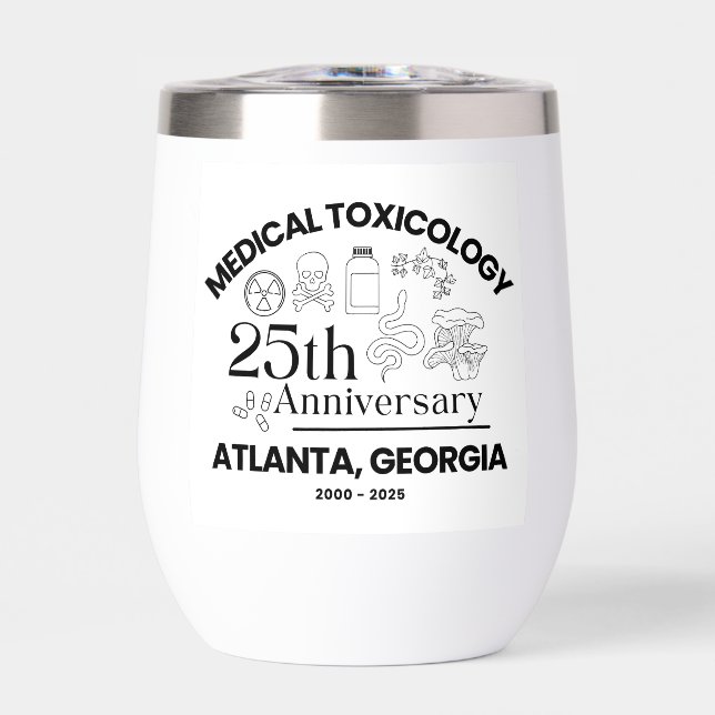 Atlanta Tox Thermal Wine Tumbler (Front)