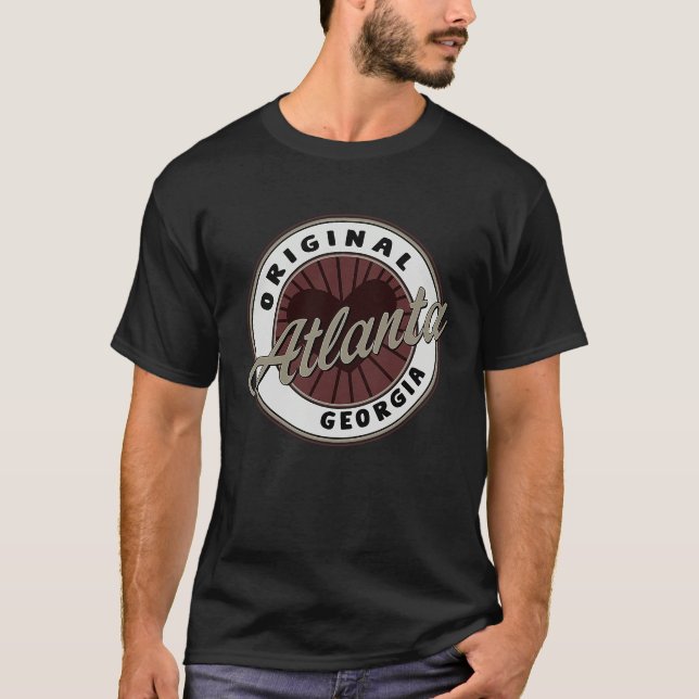 Atlanta Travel Souvenir To Georgia T-Shirt (Front)