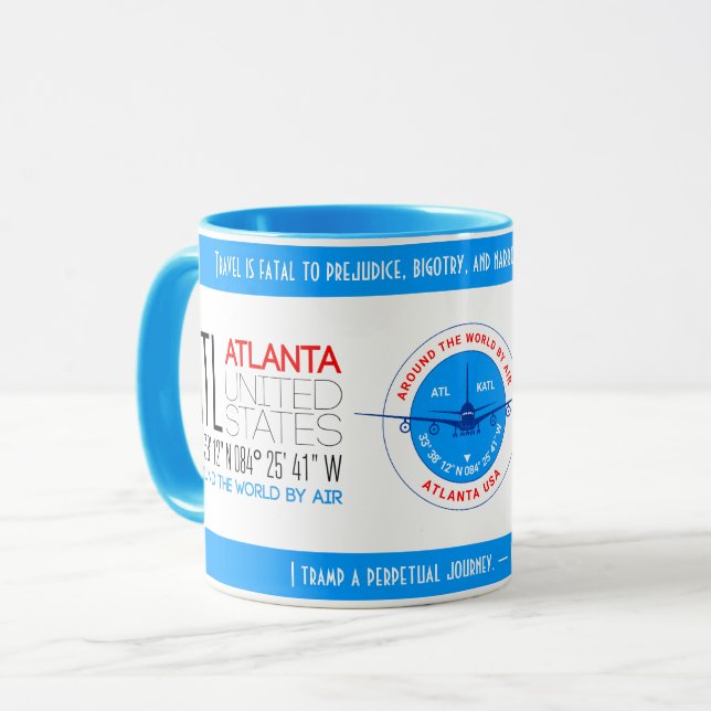 Atlanta, United States elegant Mug (Front Left)