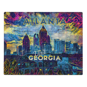 Atlanta, Visit Georgia... Jigsaw Puzzle