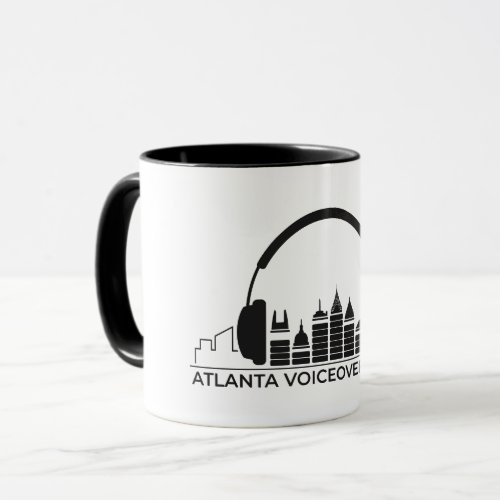 Atlanta Voiceover Studio Coffee Mug black