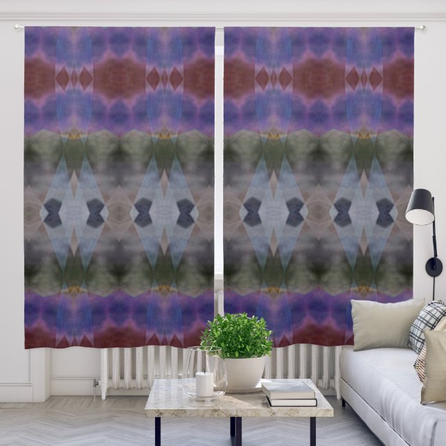 Atlantean Rhythms  Blackout Curtains (Living Room)