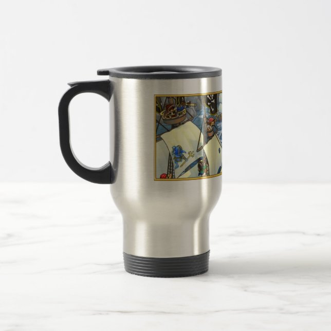 Atlantean Travel Mug (Left)