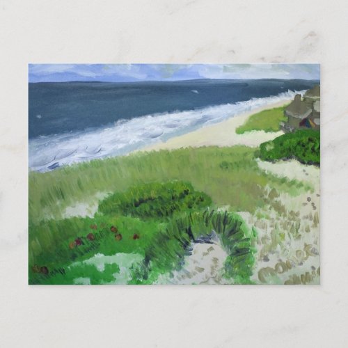 Atlantic Beach Amagansett LI Postcard