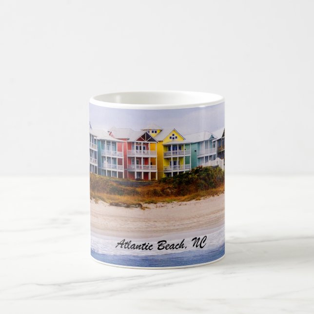 Atlantic Beach, NC Coffee Mug (Center)