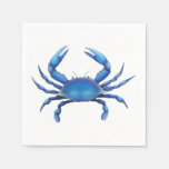 Atlantic Blue Crab Paper Napkins